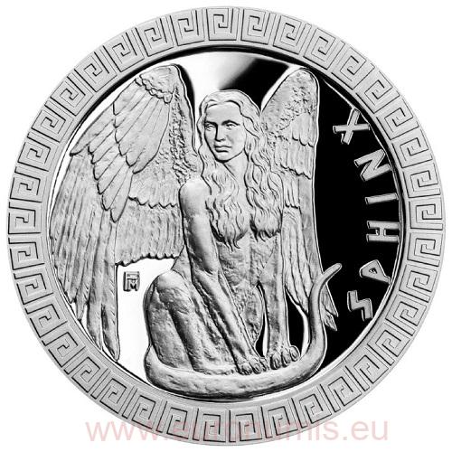 2 Dollars 2022 Niue PROOF 1 Oz Ag Sphinx