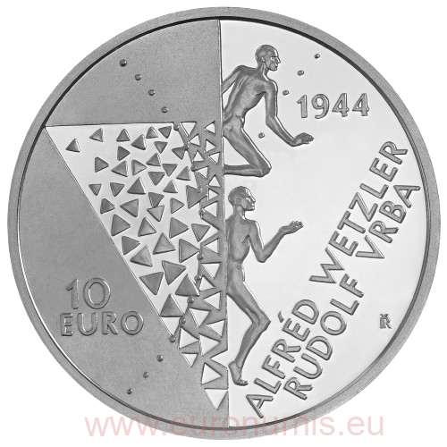 10 euro 2024 Slovensko PROOF, Auschwitz a Birkenau