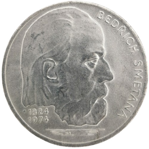 100 Korún 1974 Československo BK, Bedřich Smetana