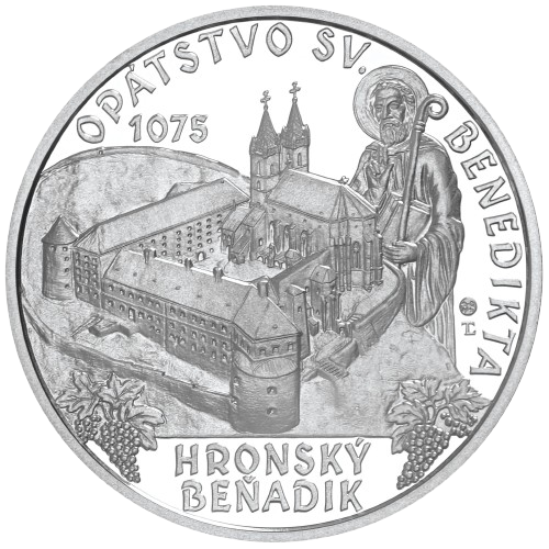 10 euro 2025 Slovensko BK, Benediktínske opátstvo