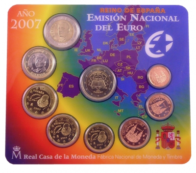 SADA 2007 Španielsko BU blister (5,88€)
