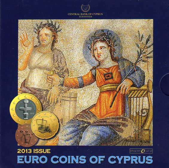SADA 2013 Cyprus UNC Nereids, Thetis, Doris and Gatea (3,88 €)