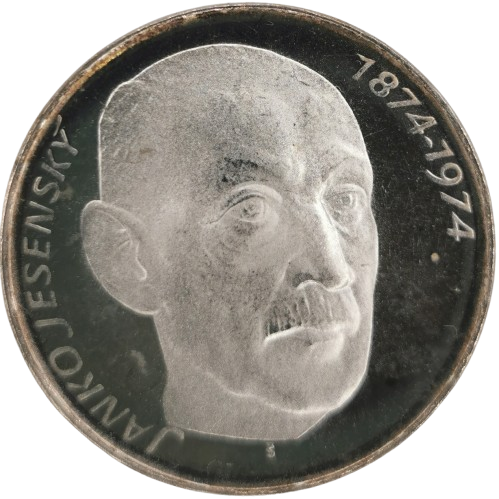50 Korún 1974 Československo PROOF, Janko Jesenský