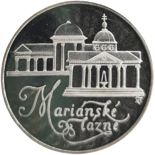 50 Korún 1991 Československo PROOF, Mariánské Lázně