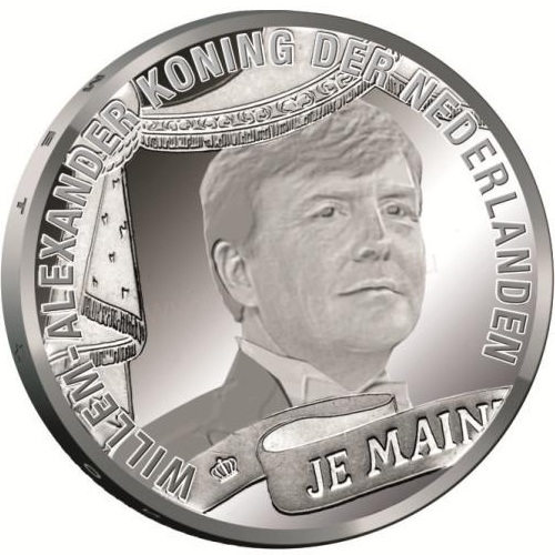 10 euro 2013 Holandsko UNC, Korunovácia kráľa Viliama Alexandra