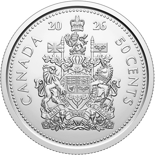 50 cents 2026 Kanada UNC