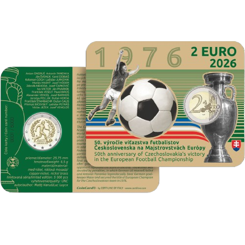 2 euro 2026 Slovensko cc.UNC karta, Víťazstvo futbalistov Československa na ME