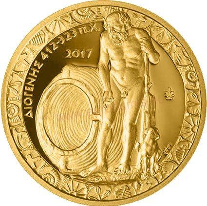 200 euro 2017 Grécko PROOF Diogenes