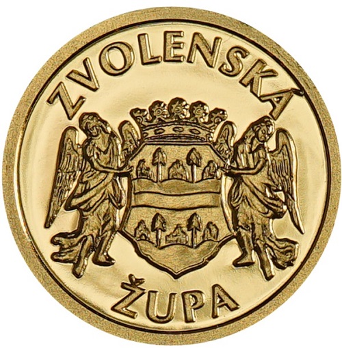 Zlatá medaila, Zvolenská župa