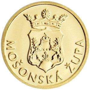 Zlatá medaila  "Mošonská župa"