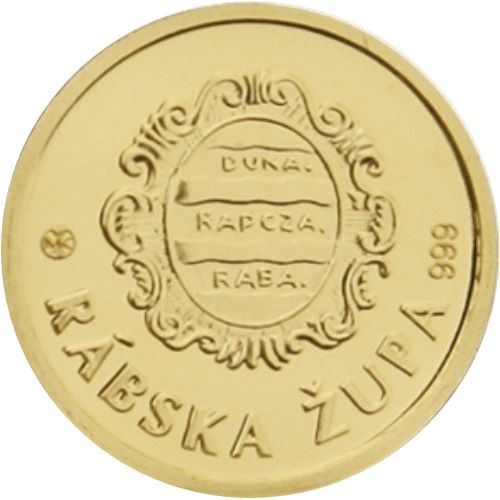 Zlatá medaila, Rábska župa