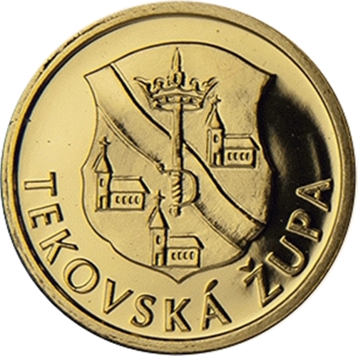 Zlatá medaila, Tekovská župa