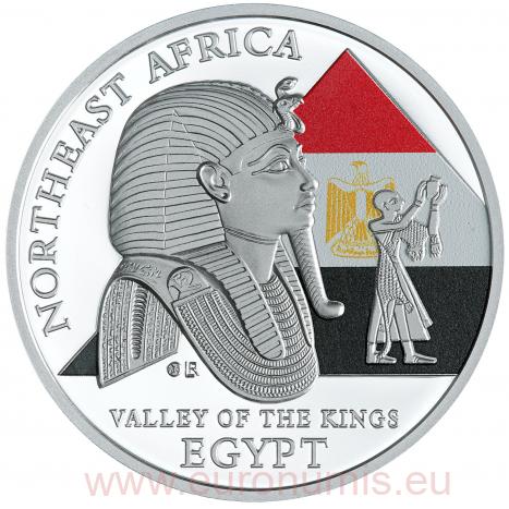 20 Francs CFA 2020 Congo PROOF 1 Oz Ag, motív Egypt