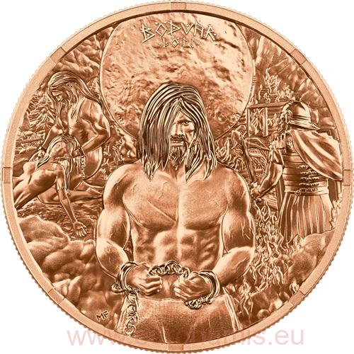 1 Mark 2026 Germania BU 1 Oz Cu, Bodvar Saga - Loss