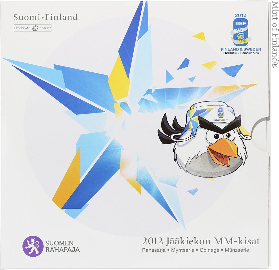 SADA 2012 Fínsko IIHF BU MS Hokej (Podpisy hráčov)