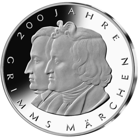 10 EURO 2012 Nemecko UNC Grimms Märchen