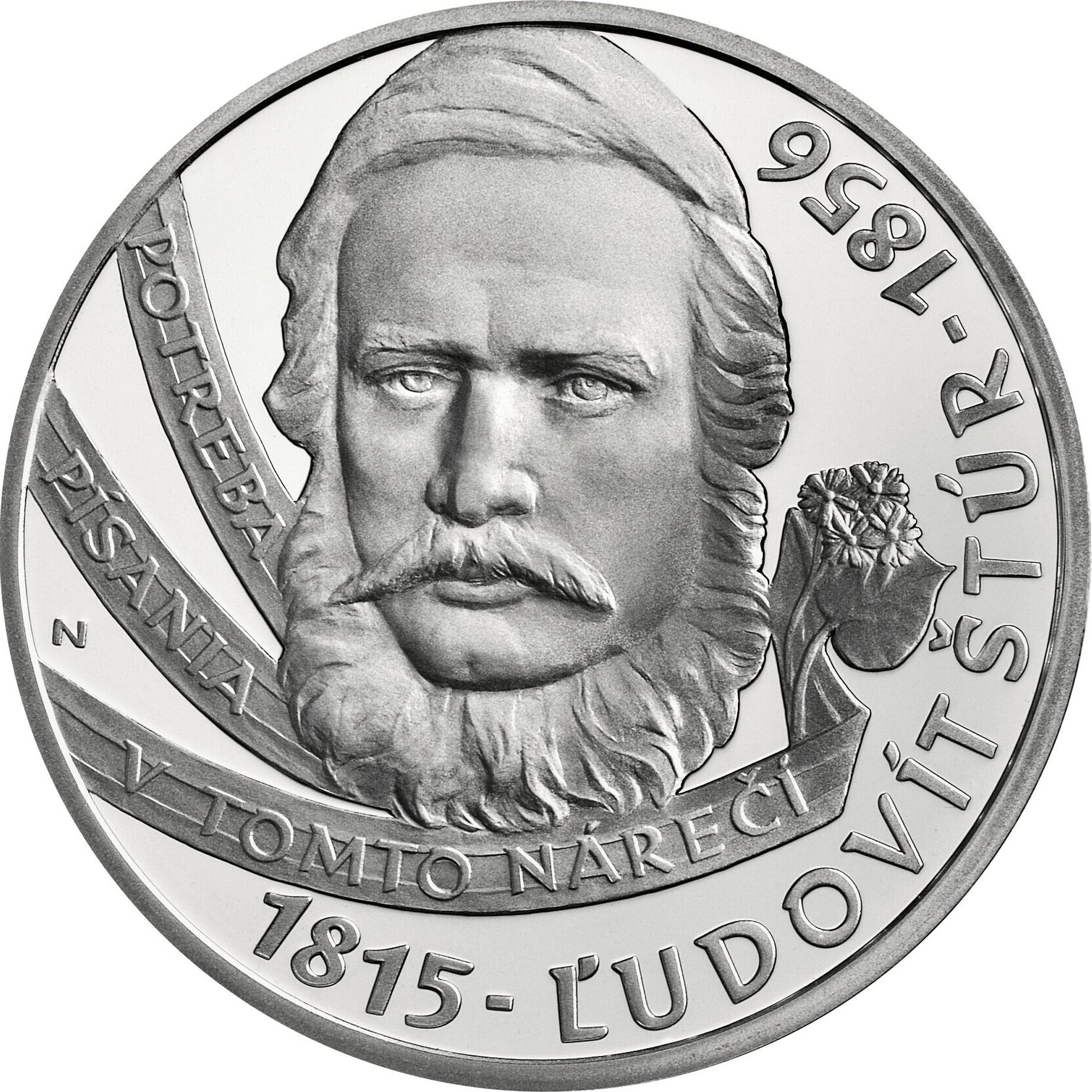 10 euro 2015 Slovensko BK, Ľudovít Štúr