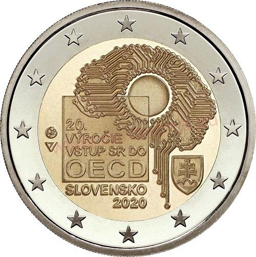 2 euro 2020 Slovensko cc.UNC, OECD