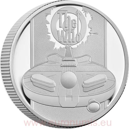 Pound 2021 Anglicko PROOF 1/2 Oz Ag The Who