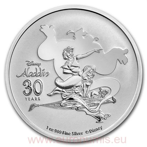 2 Dollars 2022 Niue BU 1 Oz Ag Aladdin (Z:6:6)