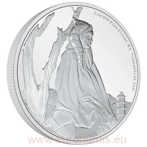 2 Dollars 2022 Niue PROOF 1 Oz Ag The Mandalorian – Ahsoka Tano