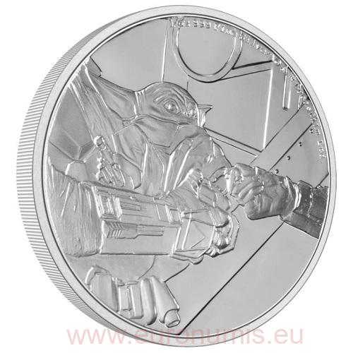 2 Dollars 2022 Niue PROOF 1 Oz Ag The Mandalorian – Grogu