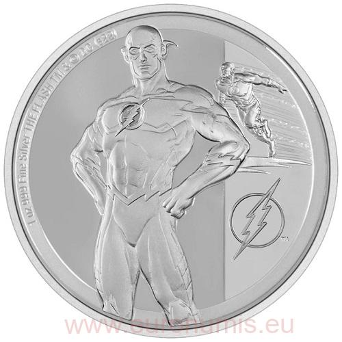 2 Dollars 2022 Niue PROOF 1 Oz Ag DC Comics - The Flash