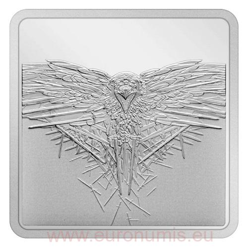 ONE OUNCE 2022 PROOF 1 Oz Ag Three Eyed Raven