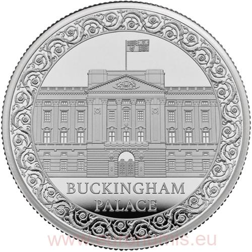 5 Pounds 2024 Anglicko PROOF, Buckingham Palace