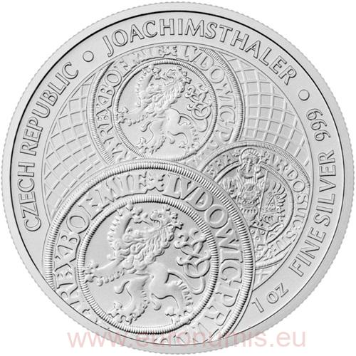2 Dollars 2024 Niue BU 1 Oz Ag, Joachimsthaler 