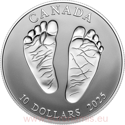 10 Dollars 2025 Kanada PROOF 15,87 g Ag, Welcome to the World