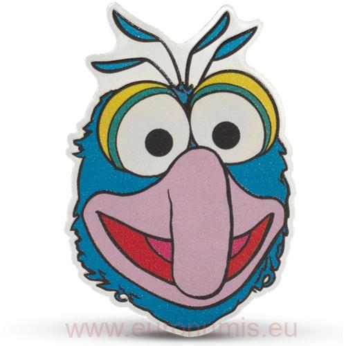 2 Dollars 2025 Niue PROOF farbená 1 Oz Ag, Disney The Muppets - Gonzo