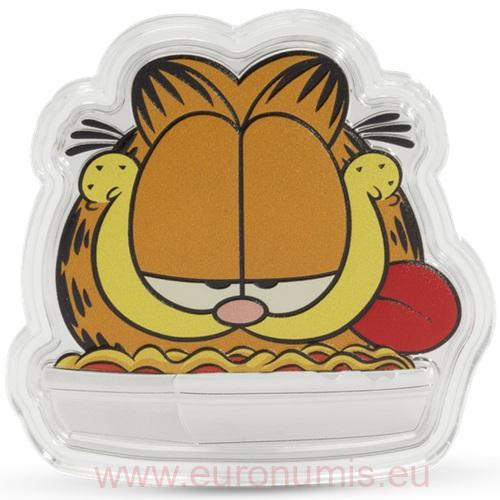 2 Dollars 2025 Niue PROOF farbená 1 Oz Ag, Garfield
