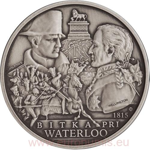 2 Dollars 2025 Niue BU, Bitka pri Waterloo (1815)