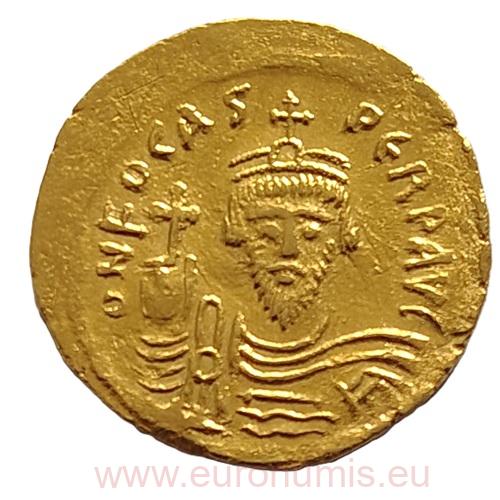 Solidus Focas 602 – 610 n. l. , Byzantská ríša
