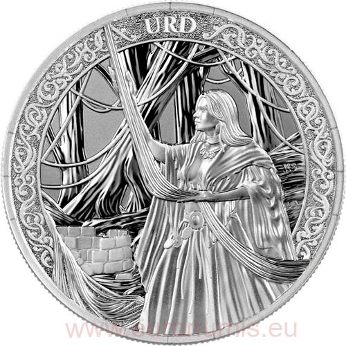 5 Mark 2026 Germania BU 1 Oz Ag, Norns - Urd