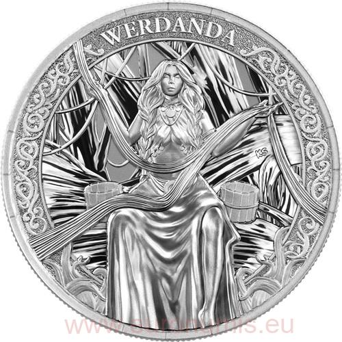 5 Mark 2026 Germania BU 1 Oz Ag, Norns - Werdanda