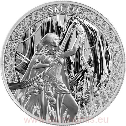 5 Mark 2026 Germania BU 1 Oz Ag, Norns - Skuld