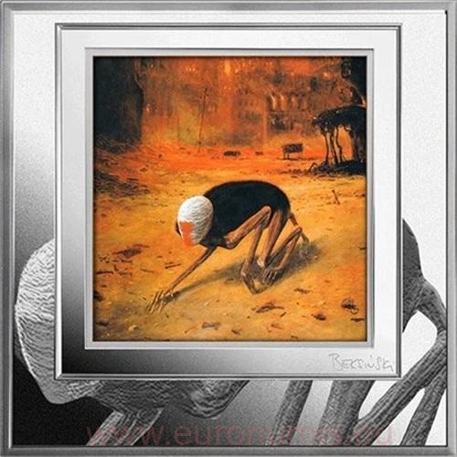 1000 Francs CFA 2026 Kamerun PROOF 1 Oz Ag, Zdzislaw Beksinski - AE73 Death 
