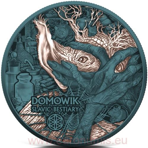 1000 Francs CFA 2026 Kamerun BU farbená 2 Oz Ag, Rose Gold Domowik