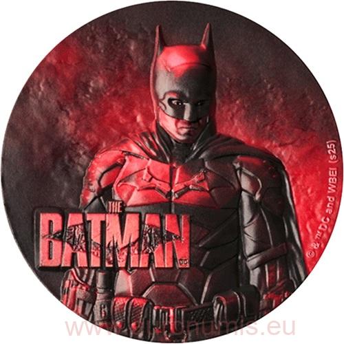 15 Dollars 2025 Niue BU farbená High Relief Antiqued 200 g Ag, Batman