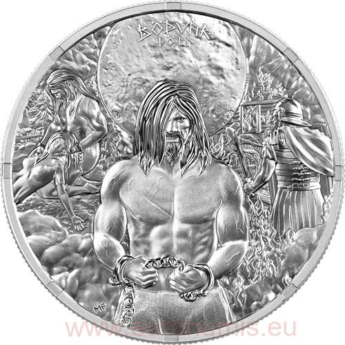5 Mark 2026 Germania BU 1 Oz Ag, Bodvar Saga - Loss