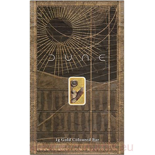 Investičné zlato - zlatá tehlička farbená 1g 999,9, Dune - Sandworm