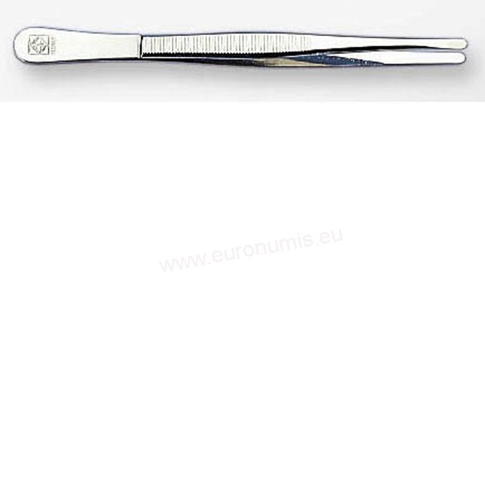 Pinzeta na známky 51 de-luxe, 15 cm, rovná, úzka, s obalom (PI51)