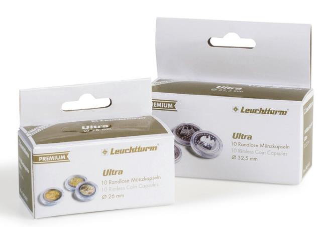 Kapsle ULTRA na mince 40 mm, 10ks/bal (CAPSP40) IN