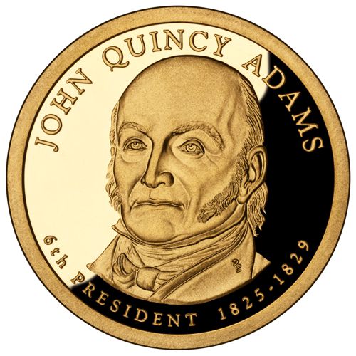 Dollar 2008 D USA UNC J.Q.Adams 6th