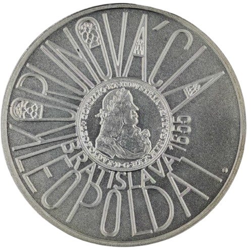 200 korún 2005 Slovensko BK, korunovácie Leopolda I.