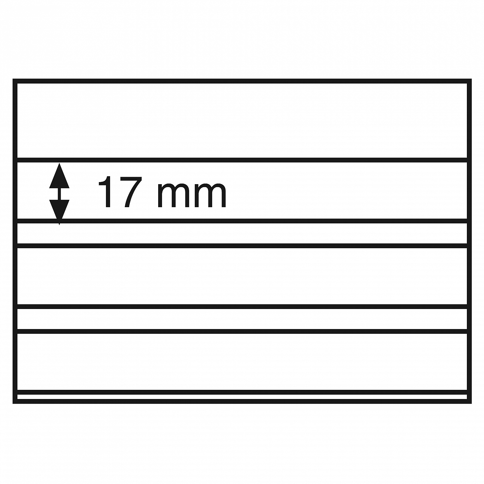 Štandartné PVC karty, 148x105 mm, 3 číre pásy s krycím listom, čierne, 100ks/bal (EKPT6SPVC)