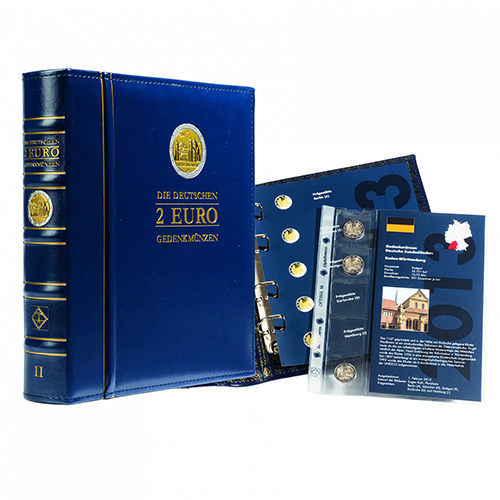 Doplňujúce listy OPTIMA, 2 euro mince Nemecko 2014 Niedersachsen (CLOP2EURODN14)