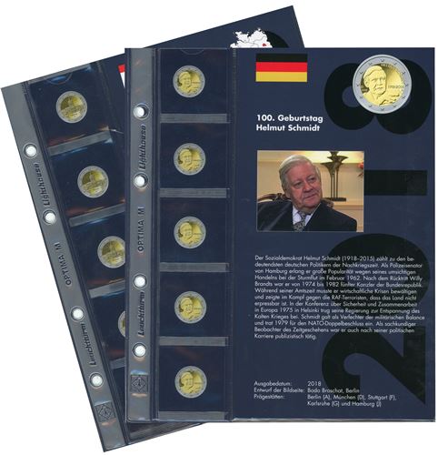 Doplňujúce listy OPTIMA, CLOP2EUROD “Berlin” & “Helmut Schmidt”(CLOP2EURODN18)